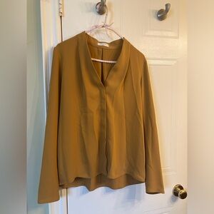 Aritzia Bavarian Long-Sleeved Power Blouse - Size Medium